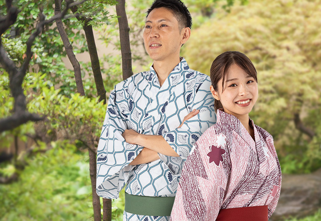 ホテル・旅館向け浴衣・帯